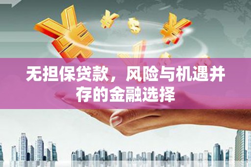 通海无担保贷款，风险与机遇并存的金融选择