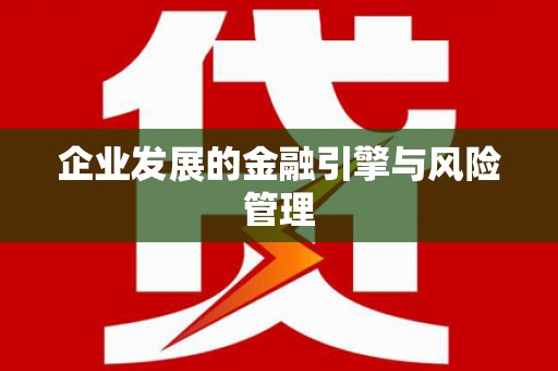 通海企业发展的金融引擎与风险管理