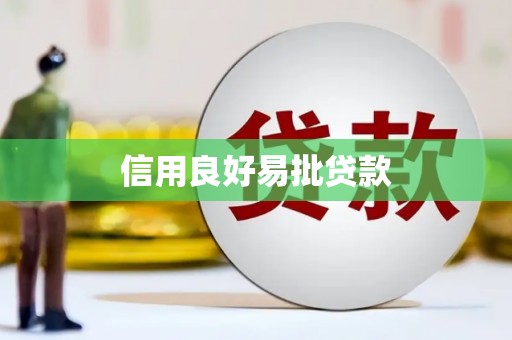 通海信用良好易批贷款