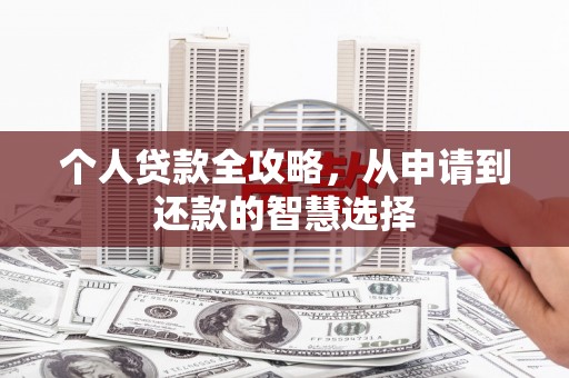 通海个人贷款全攻略，从申请到还款的智慧选择