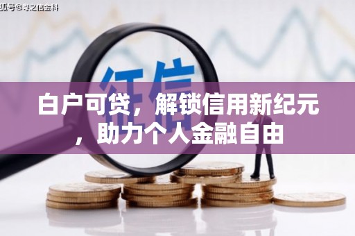 通海白户可贷，解锁信用新纪元，助力个人金融自由