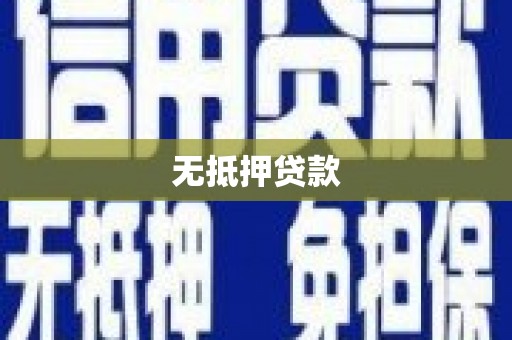 通海无抵押贷款