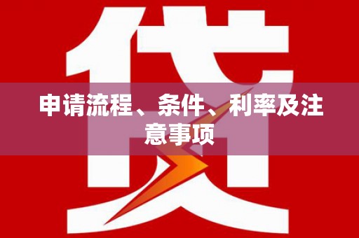通海申请流程、条件、利率及注意事项