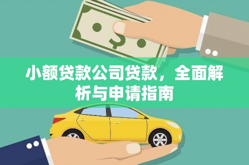 通海小额贷款公司贷款，全面解析与申请指南