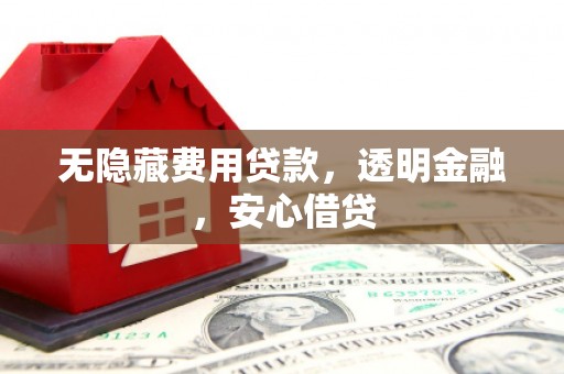通海无隐藏费用贷款，透明金融，安心借贷