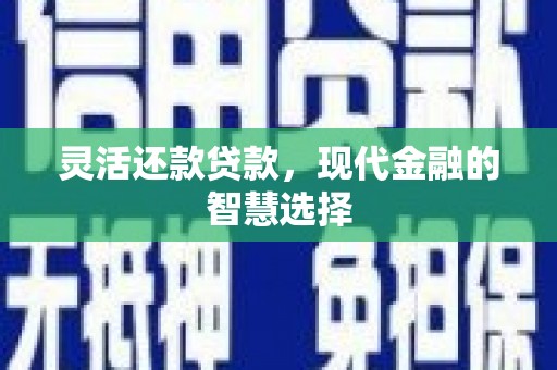 通海灵活还款贷款，现代金融的智慧选择