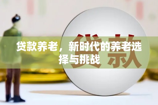 通海贷款养老，新时代的养老选择与挑战