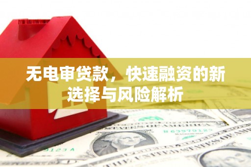 通海无电审贷款，快速融资的新选择与风险解析