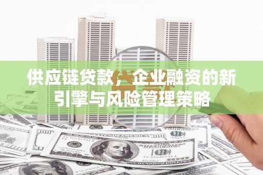 通海供应链贷款，企业融资的新引擎与风险管理策略