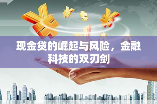 通海现金贷的崛起与风险，金融科技的双刃剑