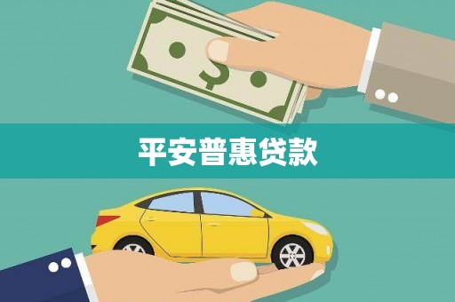 通海平安普惠贷款