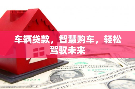 通海车辆贷款，智慧购车，轻松驾驭未来