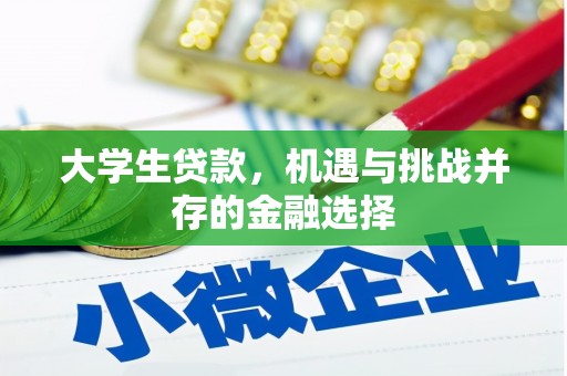 通海大学生贷款，机遇与挑战并存的金融选择