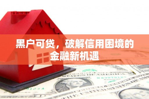 通海黑户可贷，破解信用困境的金融新机遇